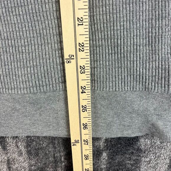 Diesel Men's Waffle Knitted Pullover Sweater Gray Thermal Men's S Long Sleeve - Picture 7 of 11